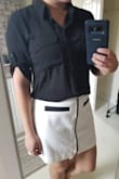 Surprisingly fitted in all the right places, this top is sexy yet sophisticated! - Jennifer K.