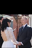 I ordered a couple of dresses from this website and all of them were great quality, but this dress stood out above them all. I love the lace sleeves, the open back, the scalloped trim... This dress was amazing for our small backyard ceremony. Everyone could not believe I ordered this dress online. I will say it does run big and I needed to bring it for alterations even after going a size down. We had to take in the waist, shorten the length of the dress and fix the back as it did not lay flat on the back. Even with alterations this dress was a steal. Thank you Lulus! - Jenna R.