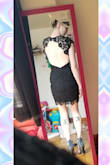 This dress is classy yet sexy!! Maybe my favorite dress ever!! Can't wait to finally wear it!! - Haley P.