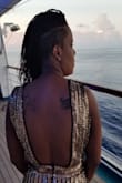 I wore to the Captains Dinner on a cruise received tons of compliments. It was sexy. - Courtnie O.