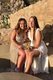 I absolutely loved this dress!! It fits true to size and the slit is such a great addition to the dress. - Maddie D.