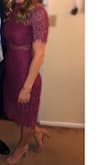 Let me tell ya... I love this dress. I was a little bit skeptical about ordering it due to the mixed reviews about the sizing so I ended up ordering a small and medium (returned the medium). I'm a solid small in all of lulus dresses and rompers that I've bought (which is a lot) and this one is no exception. My exact measurements are bust 33.5", waist 27.5", and hip 37.5". I'm 5'7" and would consider my build more athletic as I have fairly broad shoulders. The small fit great! It was even slightly loose on my hips which was good because it was comfortable to sit. It hit just above my knees with heels on. The fabric has more stretch to it than what the description portrays. It's very comfortable, however, I did have the problem of the slip underneath sliding up and having to pull it down. I ended up wearing this dress to a formal event and was able to dance all night in it! If you're unsure about your size, I would go with your normal Lulus size! You definitely won't regret buying this dress! - Molly H.