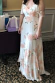 This dress was perfect for my party and I received so many compliments! The only negative part about it is it's very long and I didnt have time to get the dress hemmed, so I just wore platform wedges! - Kaitlyn M.
