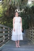 I ordered this last minute, rushed shipped for my wedding shower, and I am SO thankful I did! It is well-made, beautiful, and classy! I felt like a bride and got a lot of compliments on it! Lulus never fails! - Mario D.