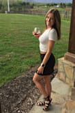 I love this mini skirt! It fits firmly but not at all uncomfortable or too tight. I may have to order this one in another color because I love it that much! - Ashlyn H.