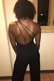 Absolutely my favorite thing to wear. Every time I wear it, I get so many compliments. If you're looking for a piece that will turn heads, I absolutely recommend. It is truly stunning and the back detail is amazing. However, it runs slightly large in the bust area. It can also be slightly long but if you wear heels it's the perfect length. - Tanaya W.