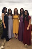 Wore this dress to my senior prom and the midi length was perfect for dancing. I love the color and versatility of the dress! Would recommend! - Stephanie M.