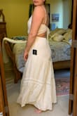 I really did love this one! Unfortunately, I wasn't able to keep it because it wasn't exactly what I was looking for, BUT! It definitely would have been a keeper, no flaws here! - Miraya J.