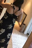 I ordered this dress for a wedding and really loved it! Usually I have an issue wearing wrap dresses as they tend to be too tight in the chest area, but this fit just right! It was a bit long on me which was expected, and I was anticipating getting it altered. I did find the ruffles on the straps to be a little awkward. Unfortunately, I did end up sending back because of the length and the straps, but it is still a gorgeous dress! - Bella M.