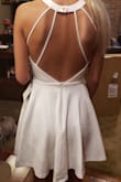The material is absolutely amazing, it fits perfectly!! I was very hesitant to order one, but I definitely would recommend Lulus to anyone! I will be ordering more!! - Brianna D.