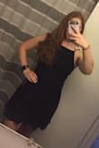 I have never owned a more flattering dress. It fits perfectly in all the right places. It was very appropriate, yet still cute and flirty for my college graduation - Alexis H.