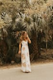 I absolutely adore everything about this dress! It fit perfect, flowed in every way and the slit wasn't too racey. Perfect for engagement pictures and awesome for tall girls- finally a dress with enough, if not extra, length. - Hannah P.