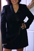 Wow!! Quality is great. The dress is so flattering. Received many compliments. Only thing is the sleeves are a little long but no big deal. - Daniela Z.