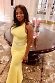 I ordered my dress one week before my event. I couldn't find a reasonably priced beautiful dress, until I found this gem.
It fit like a glove, all I had to do was get it hem. I received many compliments. I'm glad I took a leap of faith! - Mayra S.