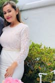 I loved this dress for our civil ceremony! It fit just right it was comfortable and appropriate for the occasion. Got a lot of compliments I incorporated a pearl lace belt to give it a little extra glam look. I loved it! - Marisol R.