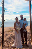 I ordered this dress for our elopement, it was absolutely perfect! Fast delivery, beautifully wrapped, the dress was really well made and lovely cool material for our beach wedding! It was everything I had hoped for and I felt like a princess... thanks Lulus x - Rebecca M.