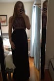 This dress just arrived today, and it's beautiful. Elegant and fits great. A little bit loose in the chest area, but it still looks great and barely noticeable. This dress is very versatile and could be worn casually or at a formal event. I'm always happy with my purchases from Lulus. - Alyssa G.