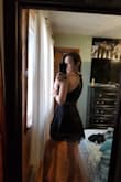 This dress is just what I expected. Material feels amazing, not sheer at all. It really accentuates girls like myself who don't really have curves. 10/10. - Julia Z.