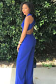 This jumpsuit is FIRE! I wore it on my bday and got tons of compliments. It's very long though, so be sure to wear heels or get it hemmed...or both. - Shumuriel R.