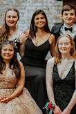 This dress fit perfectly well. The material was super comfy and fit in all the right spots. I had to hem it, but I am short so it was no big deal. I ordered a medium. I usually wear a size 8 in pants and mediums in shirts. - Elizabeth B.