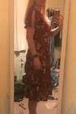 This dress was a great quality and the size was accurate, it just wasn't flattering to the curves I try to hide and the sleeves just aren't my style - Michelle S.