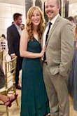 I wore this dress as a guest to a traditional Greek Orthodox wedding and it was stunning! Fit perfectly with a sticky bra, the color was absolutely perfect with my red hair, the strapping was comfortable and the open slit was both sassy and fun. I wore a little gray shawl/wrap to cover my shoulders during the ceremony, which was ideal. Spent the whole night dancing in it! Received so many compliments! - Jenna E.
