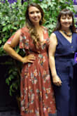 Super cute! I got a lot of compliments on it. Low cut, but not inappropriate. I could wear a real bra or a bralette with it. The flow was really nice and the dress was comfortable. I wore it with heels and flats. - Robyn G.