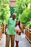 This dress was so cute and comfortable. The fabric had just enough stretch to fit perfectly, and it had enough weight to keep it from flying up in the ocean breeze without being too hot. - Tara W.