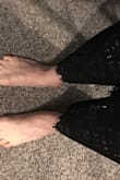 Very very disappointed in how short the length was. I'm only 5'7", and I  really expected it to be longer so average-height ladies can wear heels with it since it's a formal item. I even tried to salvage the item by looking for lace to add the the length, with no luck. Being a Canadian customer the costs of shipping, duties, and now cost to return this item. I am extremely disappointed this item did not fit. If you're 5'5" and under- would recommend. Anyone taller- looks like you're wearing and awkward length. - Ashley P.