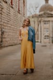 Wore for my senior pictures and looked super classy. If you're short it's good since it's cropped. - Shelby B.