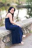 Bought this dress for my engagement session and it was beautiful. Definitely was worth it, especially on sale. I only had to hem the bottom a little. - Eridania C.