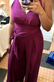I order a Small, because I'm not that tall and didn't want to drag it. But when I tried it on, the torso was too short and my booty didn't fit properly, it made look tighter on me. - Yailiza B.