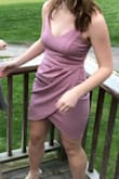 I wasn't looking for something super tight like a true body con, but the dress was fitted enough that it fit all the right places without being too tight! The material was nice and I loved the color. I wore this to my spring formal and got a bunch of compliments on it! It wasn't too short either, and the straps fit well. Would definitely recommend! - Emily C.