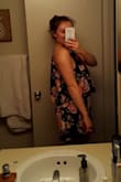 Was nervous about how it would fit because my butt is so much larger than my waist and bust but it fit like a charm! Not too tight or short and very flattering. Material is high quality and not see through. I gave it 4 stars only because with how flowy the top is it can make me look a little boxy at times. I still love it though and can't wait to wear it! - Monique F.