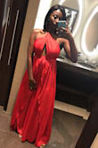 This is probably one of my favorite purchases from Lulus!! I wore this to a wedding and everyone loved it!! It looked beautiful and very elegant!! I added a built in bra so that it would be more comfortable but otherwise the dress was perfect. LOOVVEE!! - Augusta E.