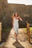 This dress was a steal! The material looks & feels high quality. I felt beautiful and comfortable in it the whole day. Thank you Lulus for making quality dresses that are as beautiful as ones that are 20X the price! - Frankie W.