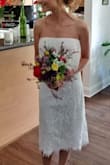 I bought this dress for my civil ceremony and our outdoors toast. It was love at first sight!!! The idea was to see more options, but this was the first and only one I tried. :) Just perfect! - LILIANA M.