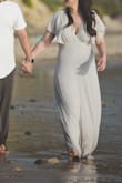 I wore this dress for my engagement shoot and I absolutely loved it! It was perfectly flowy just the way I wanted it. It was also so elegant and feminine. So glad I went with this dress! - Patricia C.