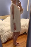 I bought this dress for my rehearsal dinner. It fits perfectly! I was hesitant about ordering a L vs. XL based on my measurements, but I'm glad I went with the Large. Has a bit of wiggle room as well. Very flattering all over. I'm very pleased with this dress and love ordering from Lulus!! Another perfect experience. :) - Jessica K.
