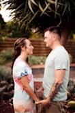Bought this dress for a photoshoot in Sydney, it was absolutely perfect! LOVE the colors. It was a tiny bit big on me but not in a way that it looked bad, or enough for me to need a smaller size. The material is a bit thin and potentially a little see through in certain lighting, so keep that in mind! - Jennifer W.