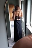 The dress is really pretty. The only things I can say is that it is a bit to long, but that's kinda normal with my length. But I am wearing this to my senior prom!! - Cato G.