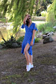This wrap dress is amazing! So lightweight and casual, I paired mine with white sneakers but also looked great with sandals. The perfect dress for spring/ summer. Received so many compliments! Absolutely love! - Maciel G.