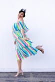 This dress is everything and more. I absolutely love it. Normally I wear a medium in something like this because my breasts are big. I wore this without a bra and got a size small and it fit perfectly. - Katherine R.