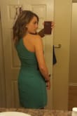 I don't have curves, but this dress gives me a little bit of a waist line. - Jackie G.