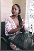 When I first bought the jumpsuit I didn't like it but after sometime in my closet I took it with me to Africa and absolutely fell in love with it! Super cute and chic. Cotton material so it's light and comfortable. The only thing to be mindful of is that the neck line is a bit low. Otherwise I loveeee this jumpsuit ! - Miatta J.
