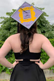 I bought this for my graduation dress and I've never been more happy with a dress. The fabric is amazing, the fit is perfect, I didn't have to wear a bra and that was the best part! - Mariah D.