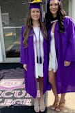 Perfect dress for graduation. Classy, professional. Got a ton of compliments. I ordered a medium and was stressing over it debating on a small but so happy I went with medium. Fits PERFECTLY, adjustable tie in the back to make it tighter. LOVE the material. Very high quality. No regrets. My new fav dress. - Alexis C.