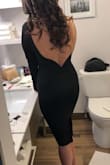 Classy in the front, sexy in the back. Received so many compliments! Very comfortable fit! - Nicole K.