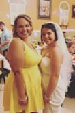 I absolutely love this dress! The material is stretchy and it was super comfortable! I feel absolutely gorgeous in this dress! I wore this to my best friends wedding and everyone was complementing me! Thanks LuLus!! - Hannah D.