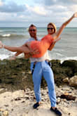 I wore this to a beach wedding as a Grossman's date. Everyone lovedddd it! Only thing, it washes poorly (pils) so I would reccomend a garment bag on delicate or dry cleaners. Still love it! - Sara B.